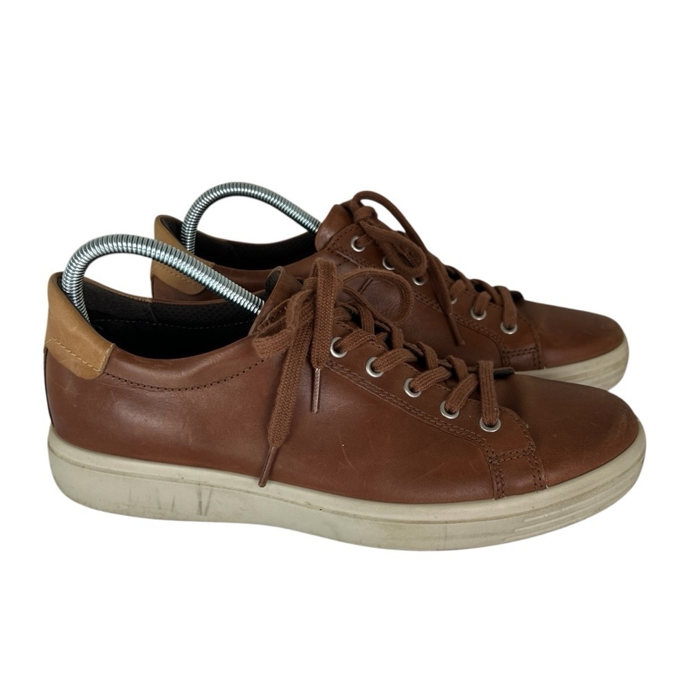 ECCO Soft Classic Leather Sneakers